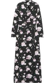 Major printed washed-silk maxi dress by Equipment at Net A Porter